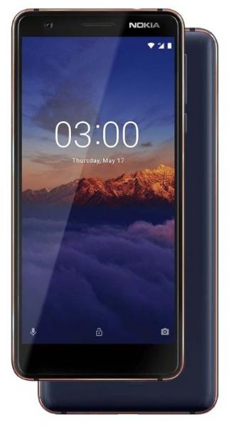 Смартфон Nokia 3.1 DS Black