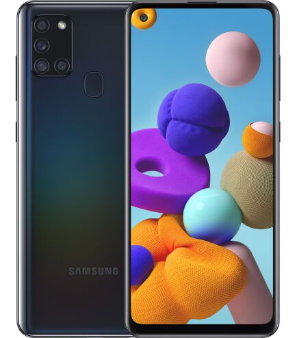 Смартфон Samsung Galaxy A21s 2020 A217F 3/32Gb Black