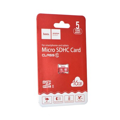 Карта памяти Hoco microSD 16GB Class10