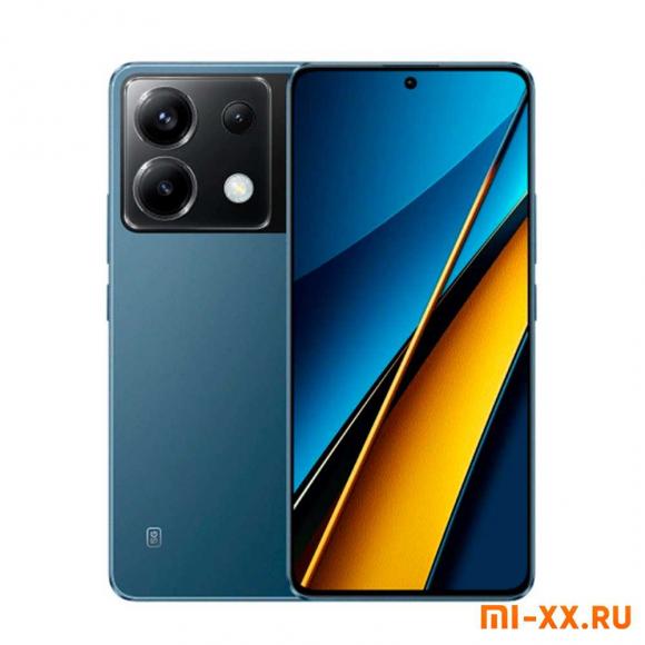 Смартфон POCO X6 5G 8/256GB Blue