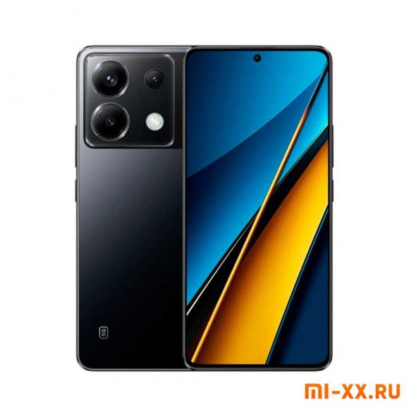 Смартфон POCO X6 5G 12/256GB Black